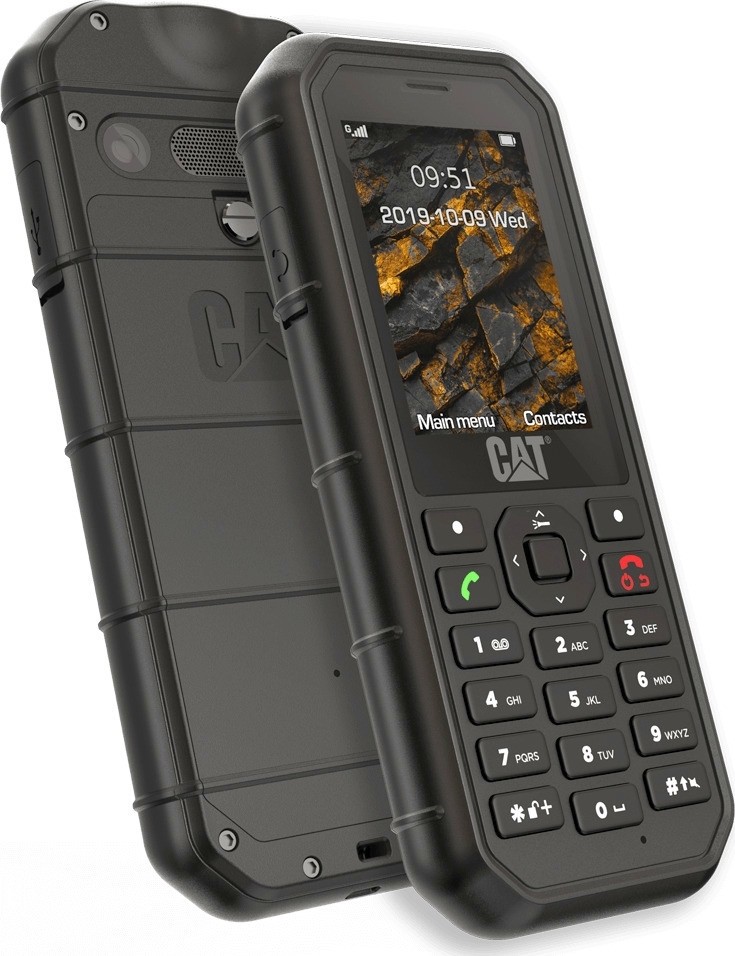 ΚΙΝΗΤΟ ΜΕ ΠΛΗΚΤΡΑ CATERPILLAR CAT B26 DS 2.4" DUAL SIM 2G 8MB/8MB BLACK GR (5060472351692)