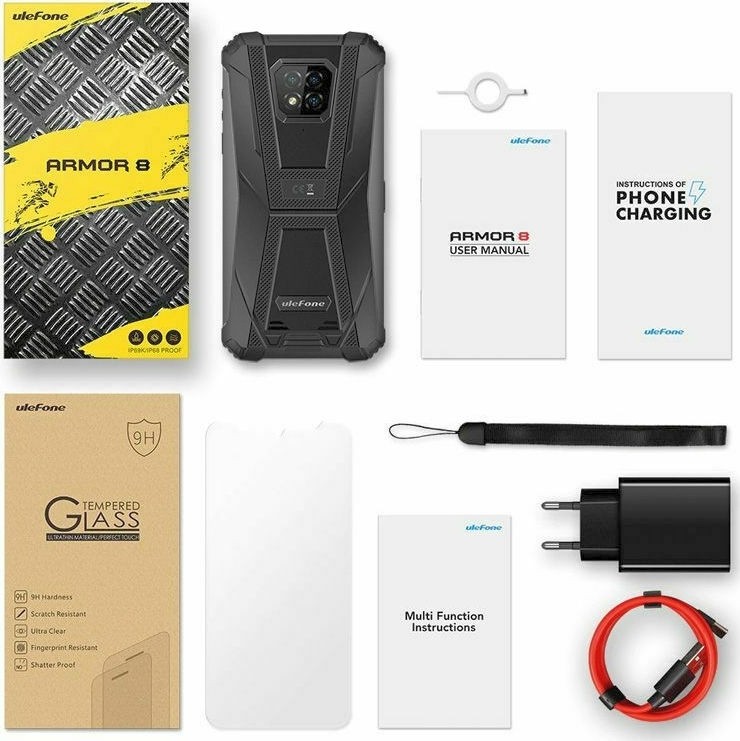 Ulefone Armor 8 Dual SIM (4GB/64GB) Ανθεκτικό Smartphone Μαύρο