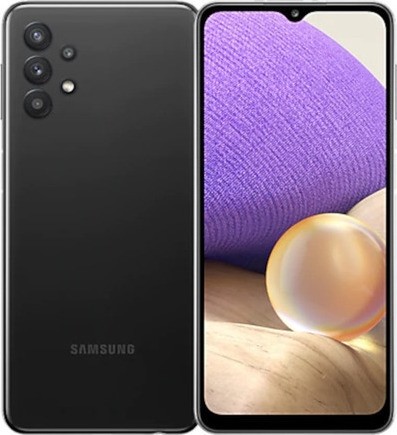 Samsung SM-A325F/DS Galaxy A32 Dual Sim (4GB RAM/128GB) - Black