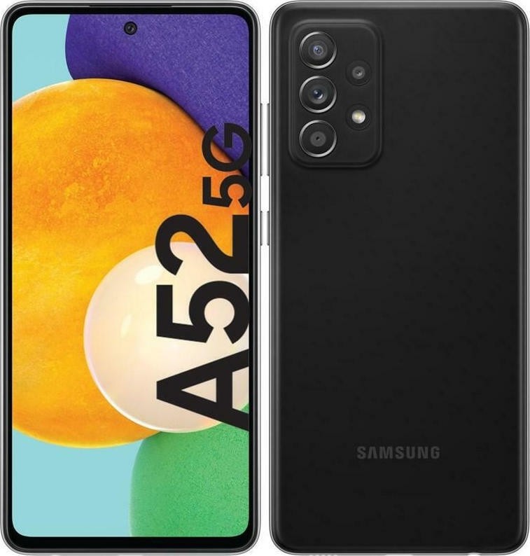 Samsung Galaxy A52 6.5" 5G 6GB/128GB Enterprise Edition Awesome Black SM-A526BZKDEEB