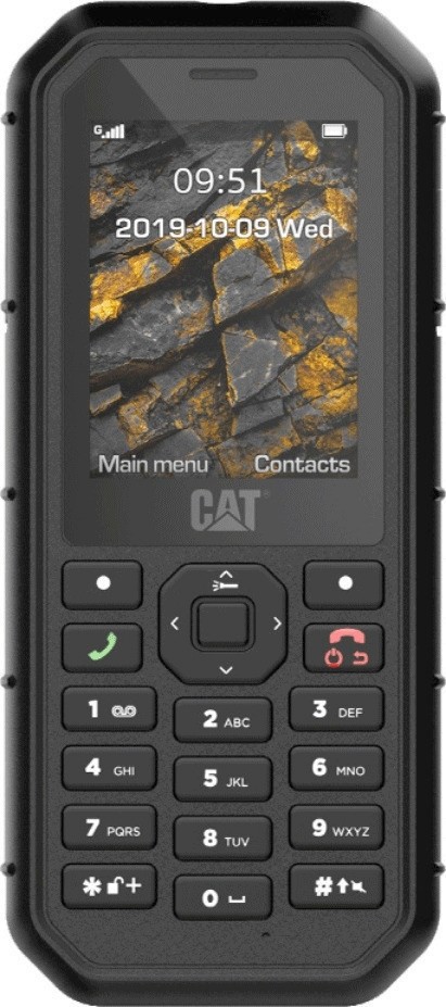 ΚΙΝΗΤΟ ΜΕ ΠΛΗΚΤΡΑ CATERPILLAR CAT B26 DS 2.4" DUAL SIM 2G 8MB/8MB BLACK GR (5060472351692)