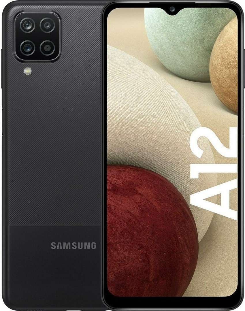 Samsung Galaxy A12 Nacho (4GB/64GB) Black (SM-A127F/DSN EU)
