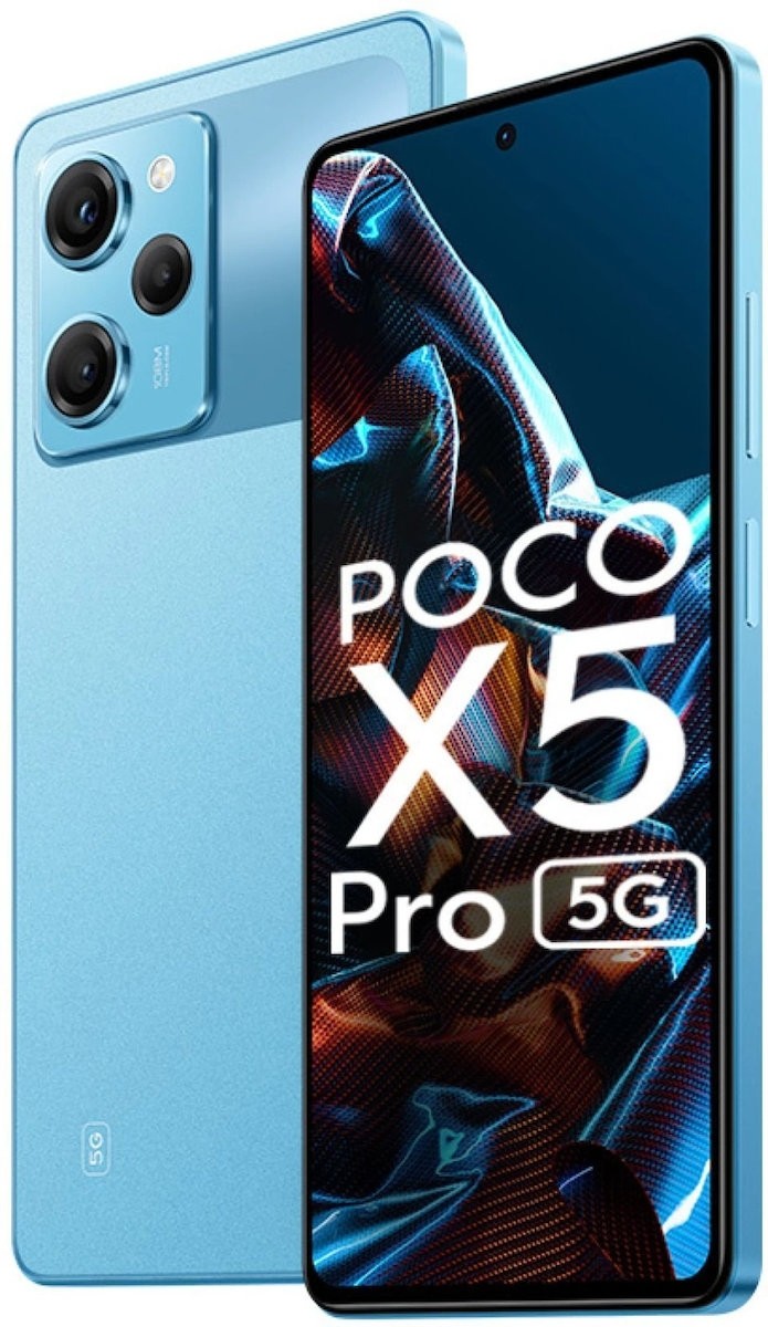 Xiaomi Poco X5 Pro 5G Dual SIM (8GB/256GB) Μπλε MZB0CRMEU