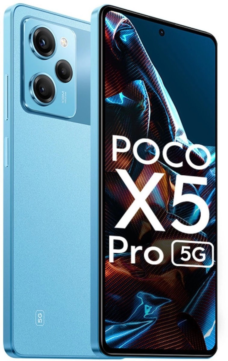 Xiaomi Poco X5 Pro 5G Dual SIM (8GB/256GB) Μπλε MZB0CRMEU