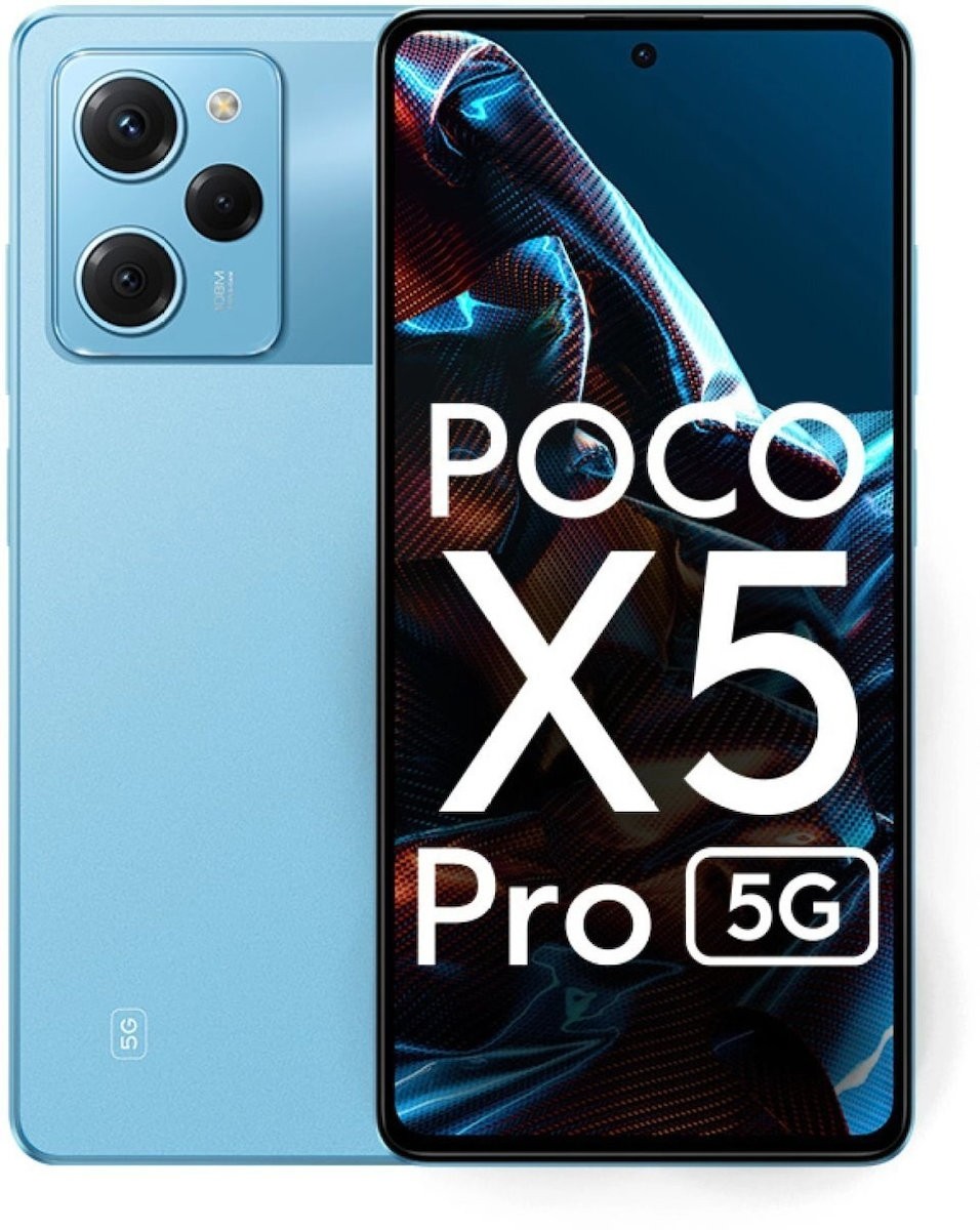 Xiaomi Poco X5 Pro 5G Dual SIM (8GB/256GB) Μπλε MZB0CRMEU