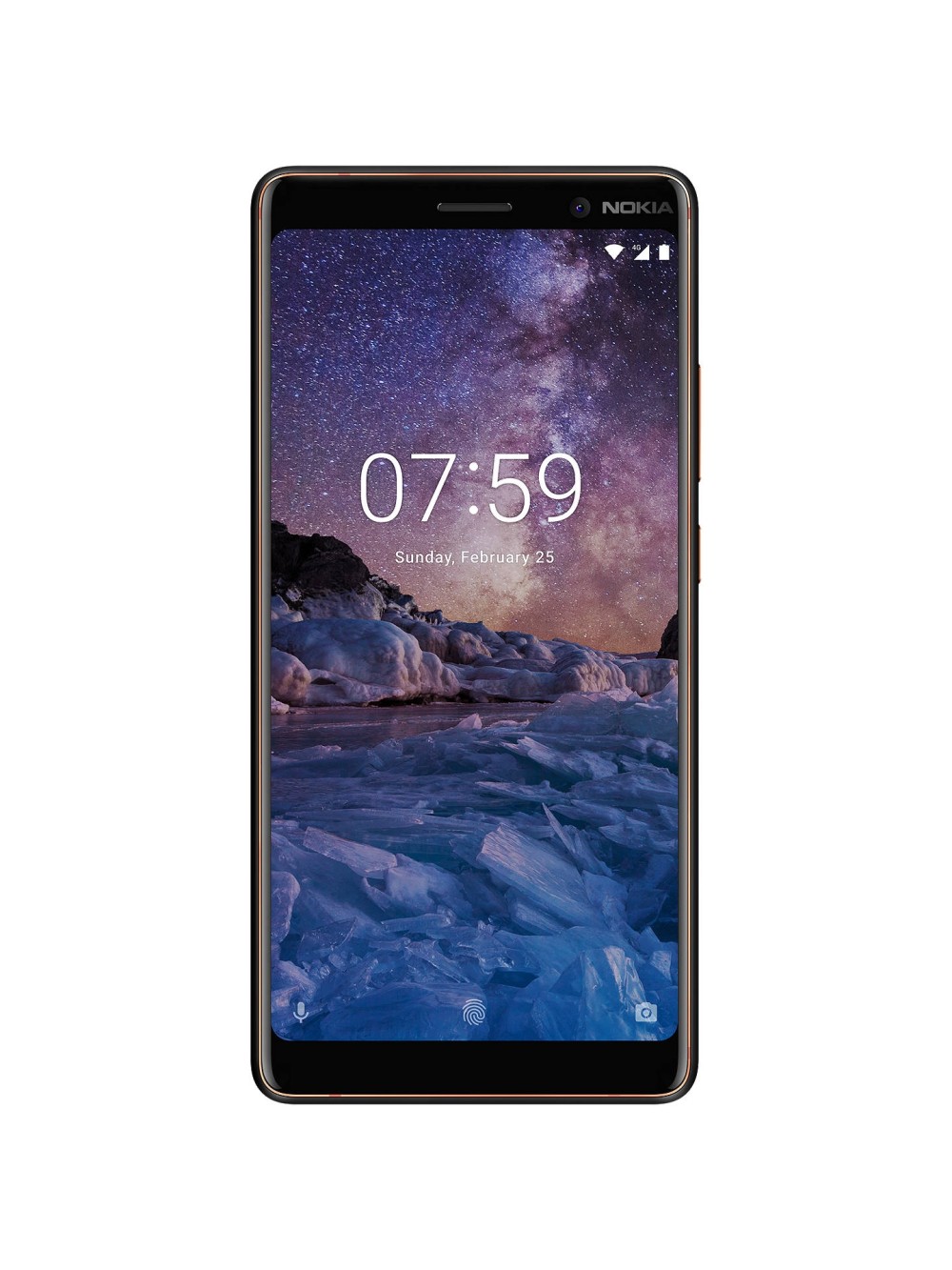 Nokia 7 Plus Dual Sim 64GB - Black Copper