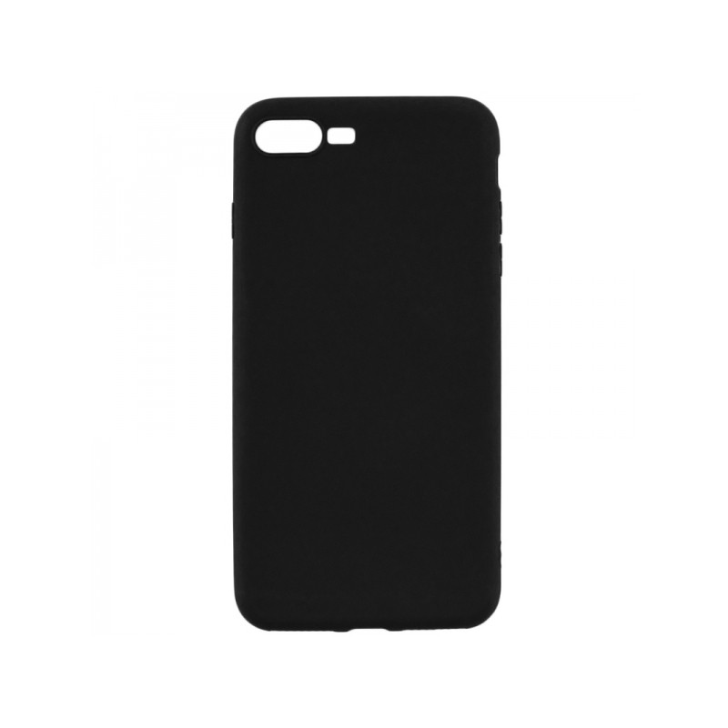 Senso Rubber Back Cover Black 7,8 plus