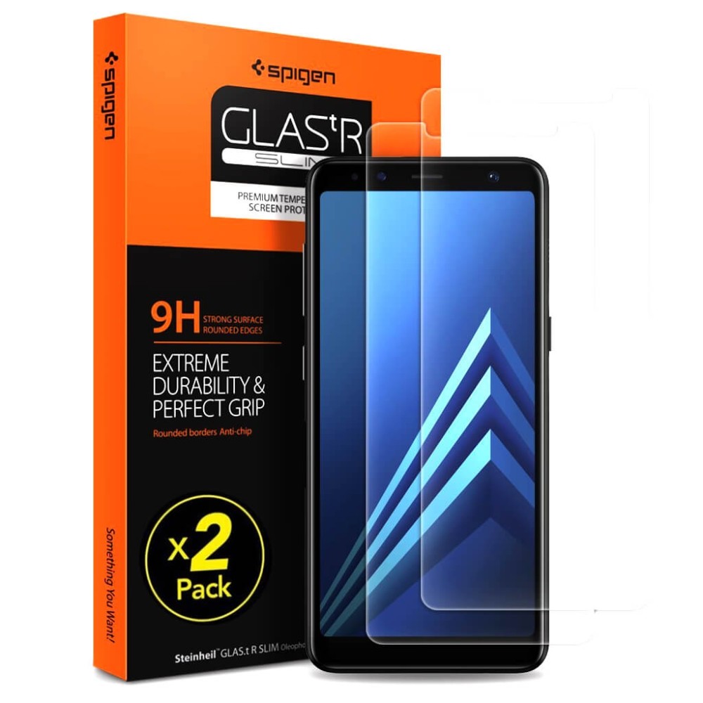 Spigen® (x2Pack) GLAS.tR SLIM™ 590GL22745 a8 