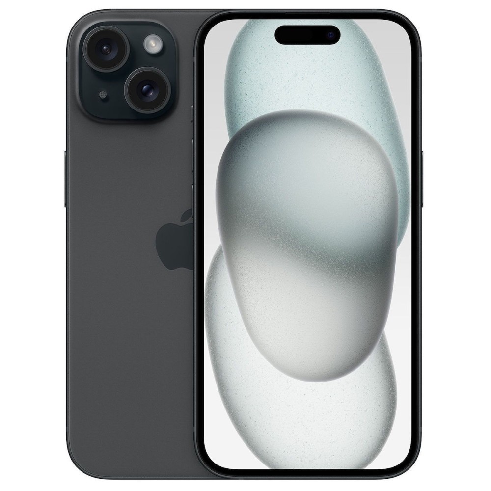 Apple iPhone 15 5G (6GB/128GB) Μαύρο (MTP03ZD/A)