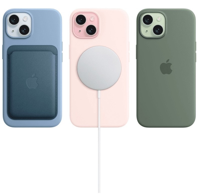 Apple iPhone 15 5G (6GB/128GB) Ροζ (MTP13ZD/A)