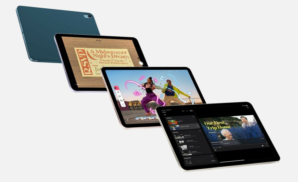 Apple iPad Air 2022 10.9" με WiFi και Μνήμη 64GB Blue MM9E3RK/A