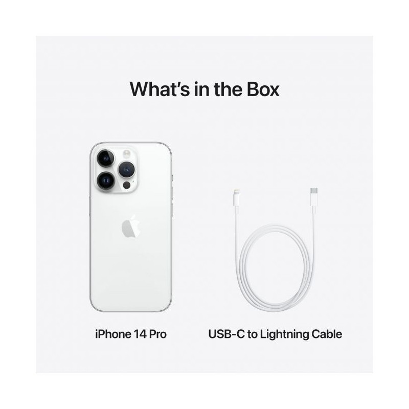 Apple iPhone 14 Pro 5G (6GB/128GB) Silver MQ023HX/A