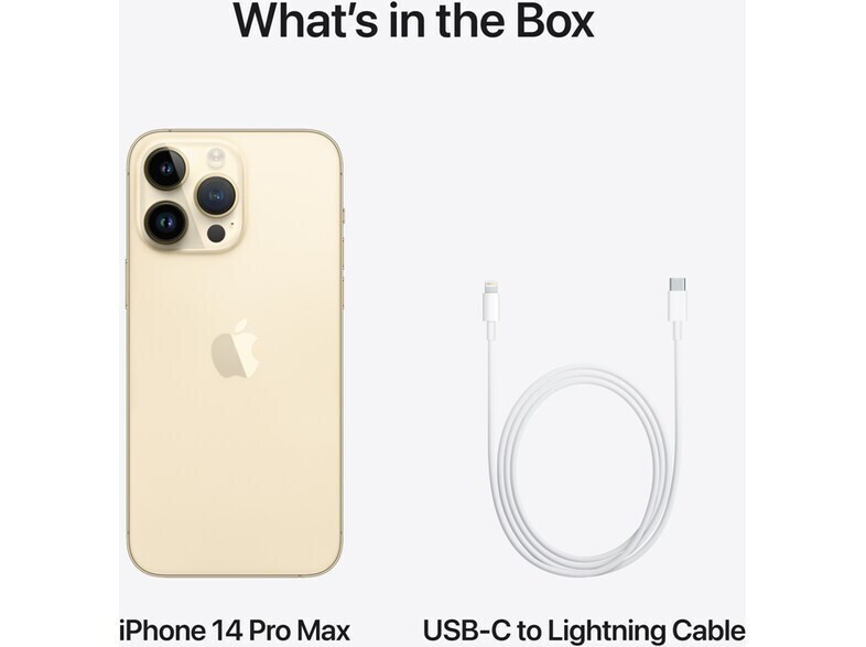 Apple iPhone 14 Pro Max 5G (6GB/128GB) Gold MQ9R3HX/A