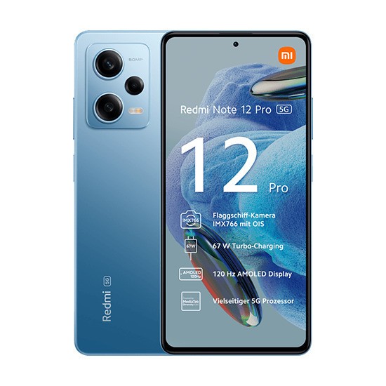 Xiaomi Redmi Note 12 Pro NFC 5G Dual SIM (6GB/128GB) Frosted Blue