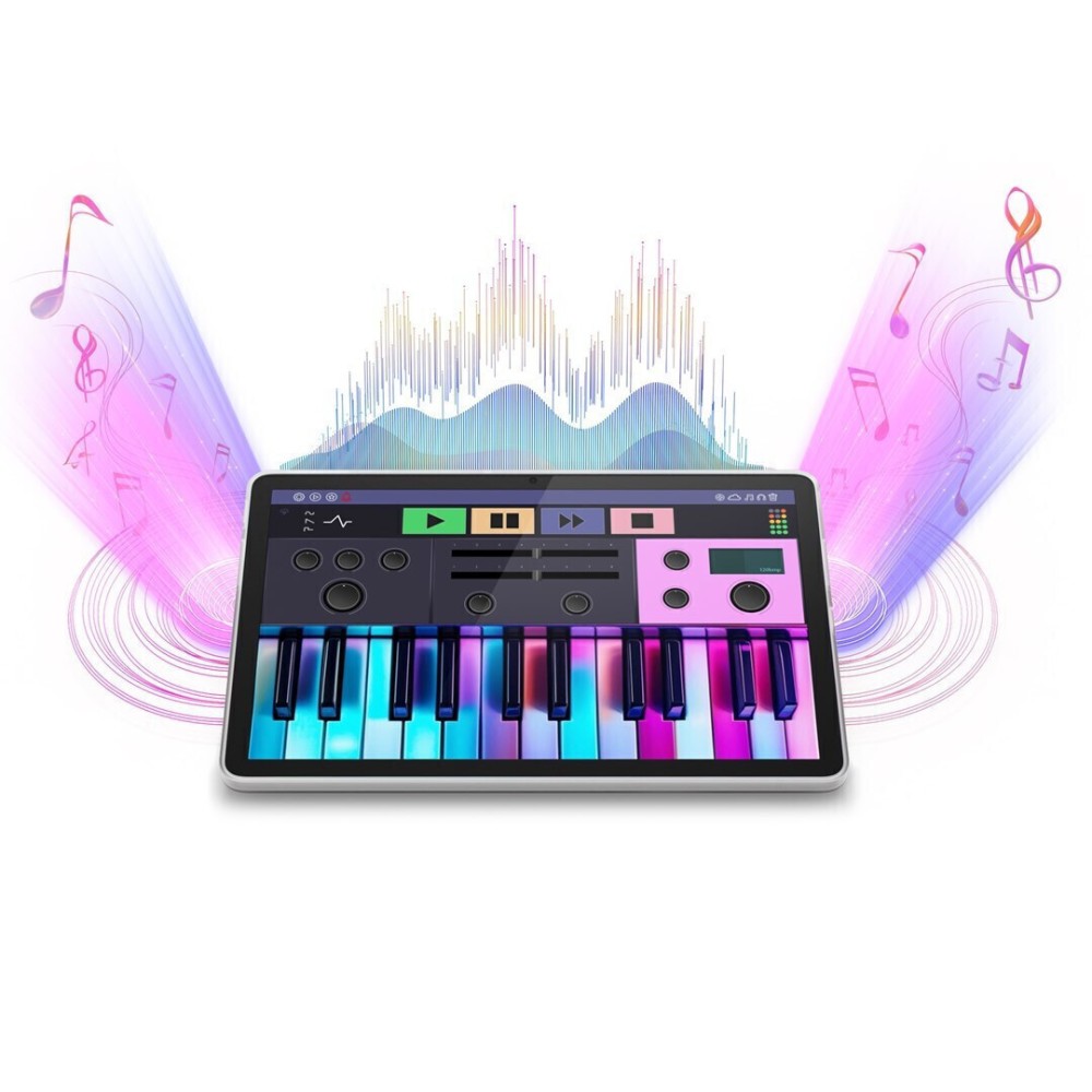 Lenovo Tab 10.1" (4GB/128GB/Clear Case) Luna Grey (ΕΓΓΥΗΣΗ ΑΝΤΙΠΡΟΣΩΠΕΙΑΣ)