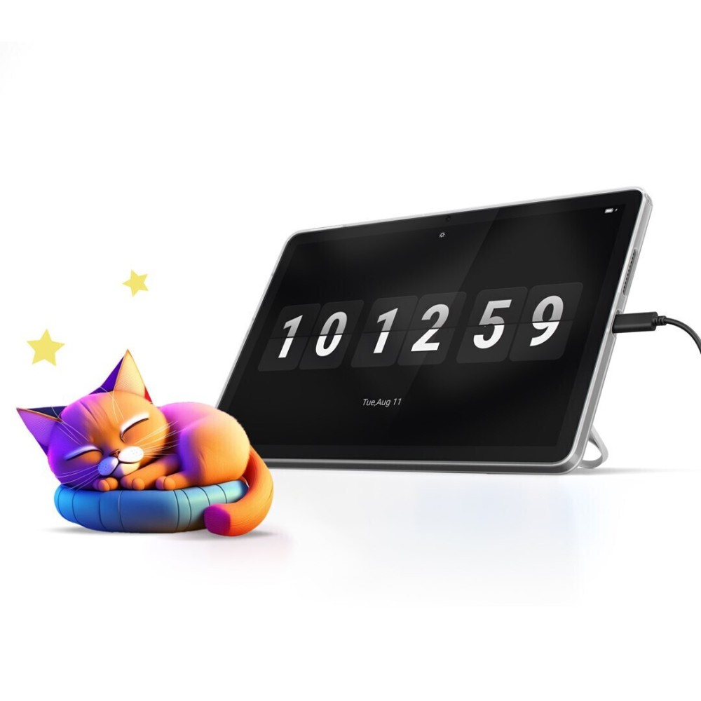 Lenovo Tab 10.1" (4GB/128GB/Clear Case) Luna Grey (ΕΓΓΥΗΣΗ ΑΝΤΙΠΡΟΣΩΠΕΙΑΣ)