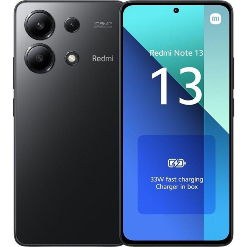 Xiaomi Redmi Note 13 4G Dual SIM (6GB/128GB) Midnight Black