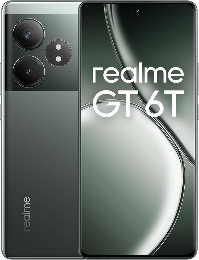 Realme GT 6T 5G Dual SIM (12GB/256GB) Πράσινο (ΕΓΓΥΗΣΗ ΑΝΤΙΠΡΟΣΩΠΕΙΑΣ)