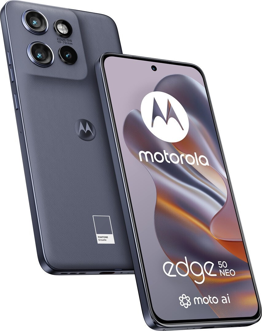 Motorola Edge 50 Neo 5G Dual SIM (12/512GB) PANTONE Grisaille (ΕΓΓΥΗΣΗ ΑΝΤΙΠΡΟΣΩΠΕΙΑΣ)