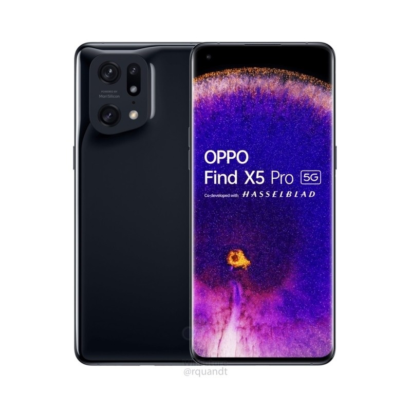 Oppo Find X5 Pro 5G Dual SIM (12GB/256GB) Glaze Black (6932169300995)