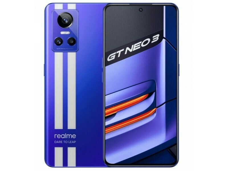 Realme GT Neo 3 150W 5G Dual SIM (12GB/256GB) Nitro Blue RMX3563 12/256GB B 6941399085312