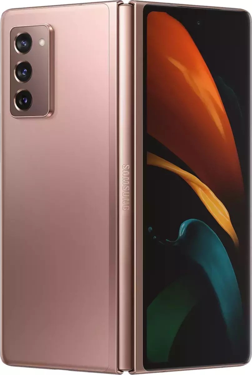 Samsung Galaxy Z Fold2 5G 256GB (12GB Ram) Single-Sim +eSim Mystic Bronze EU (F916 F)