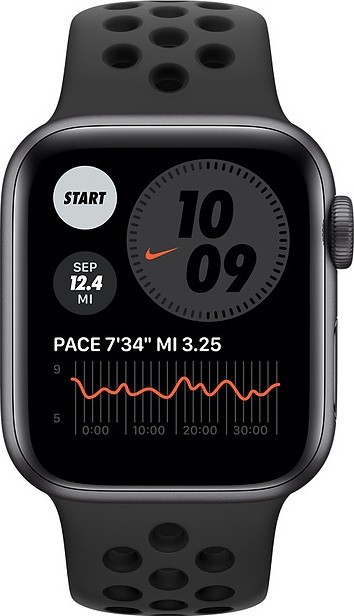 Apple Watch Series 6 Nike 44mm (Black) (MG173BS/A)