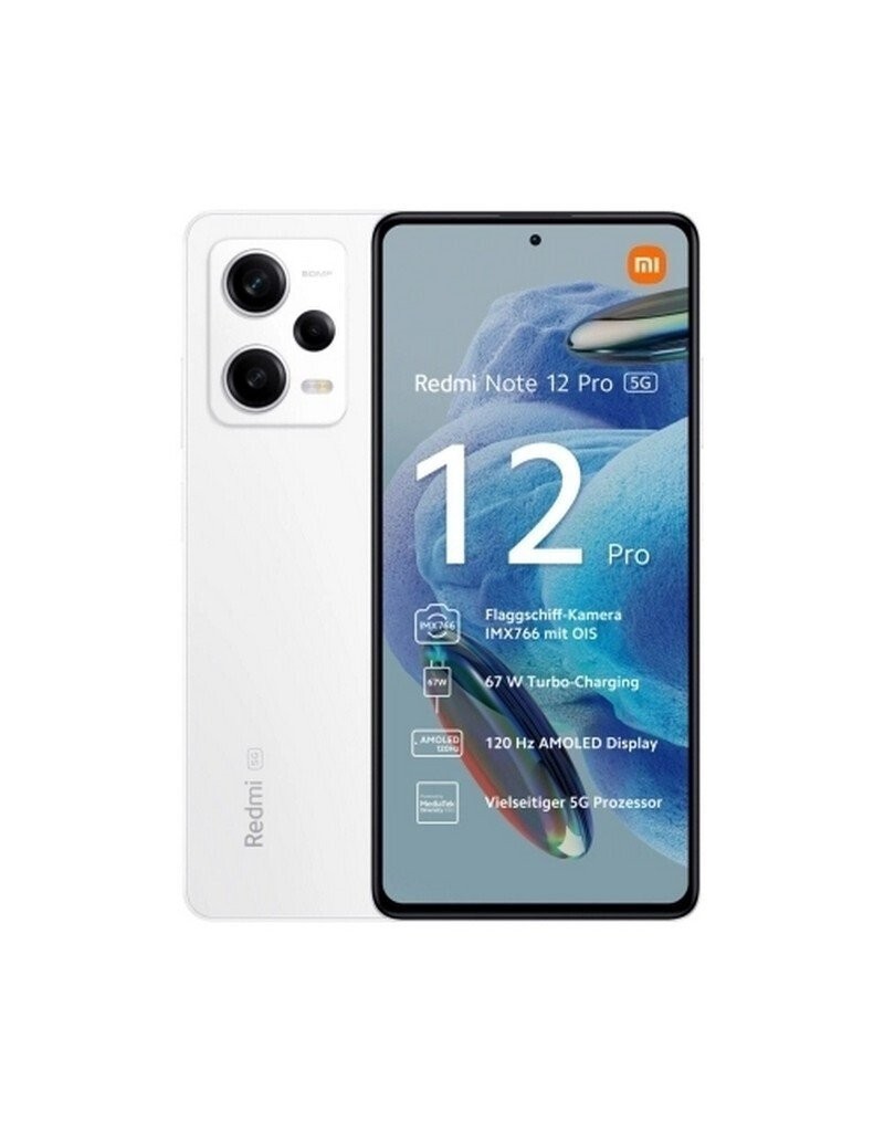 Xiaomi Redmi Note 12 Pro NFC 5G Dual SIM (6GB/128GB) Polar White (ΕΓΓΥΗΣΗ ΑΝΤΙΠΡΟΣΩΠΕΙΑΣ)