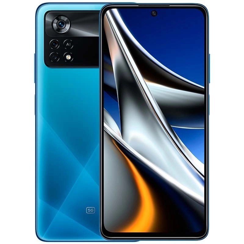 Xiaomi Poco X4 Pro 5G Dual SIM (8GB/256GB) Laser Blue EU (MZB0AYUEU)