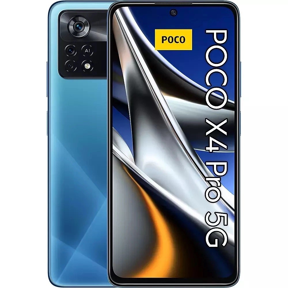 Xiaomi Poco X4 Pro 5G Dual SIM (8GB/256GB) Laser Blue EU (MZB0AYUEU)