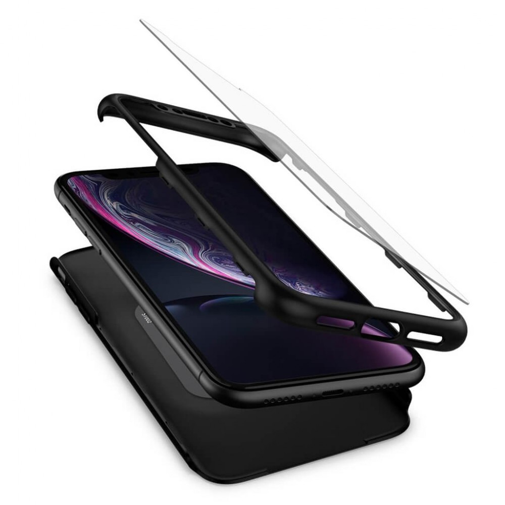 Spigen® Thin Fit 360™ 064CS24886 iPhone XR Case - Black iphone xr