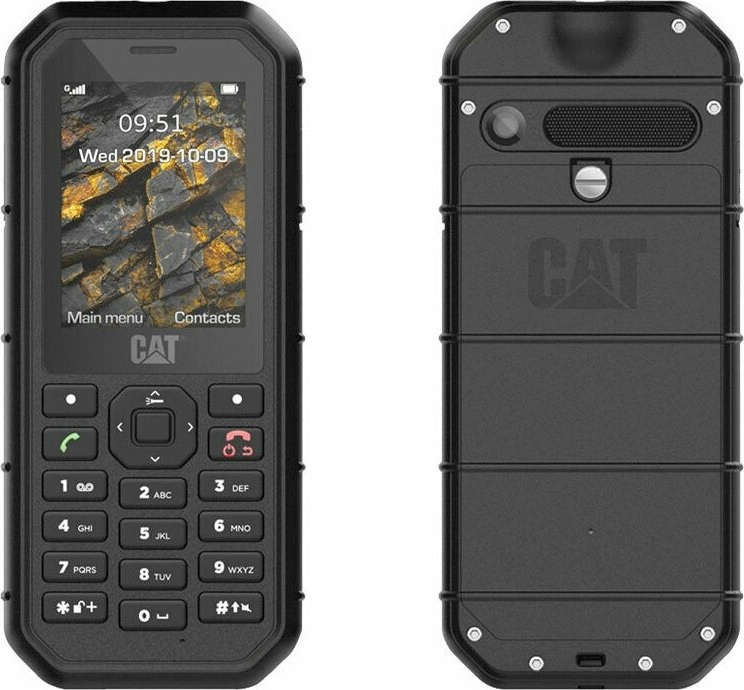 ΚΙΝΗΤΟ ΜΕ ΠΛΗΚΤΡΑ CATERPILLAR CAT B26 DS 2.4" DUAL SIM 2G 8MB/8MB BLACK GR (5060472351692)