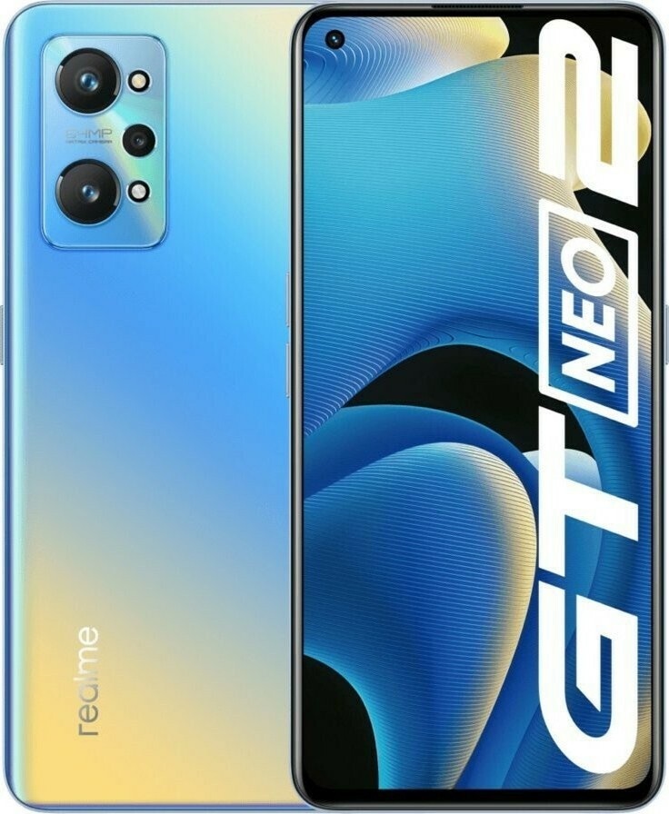 Realme GT Neo 2 Dual Sim (128GB/8GB Ram) - Blue (6941399061002)