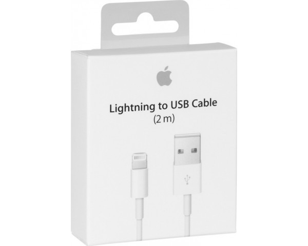 Apple USB to Lightning Cable White 2m MD819