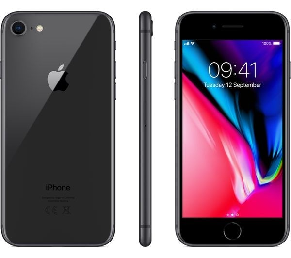 Apple iPhone 8 4G 64GB space gray EU MQ6G2__/A