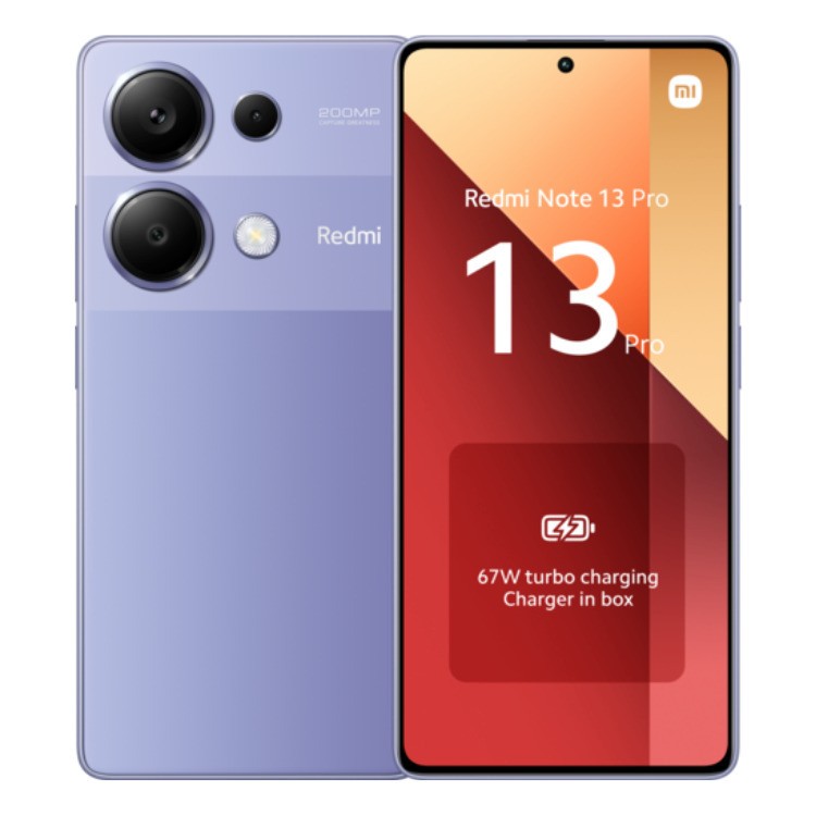 Xiaomi Redmi Note 13 Pro 4G Dual SIM (12GB/512GB) Lavender