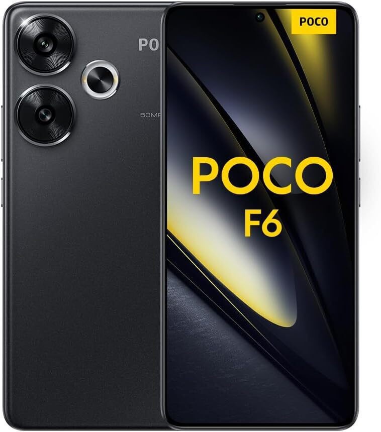 Xiaomi Poco F6 5G Dual SIM (12GB/512GB) Μαύρο