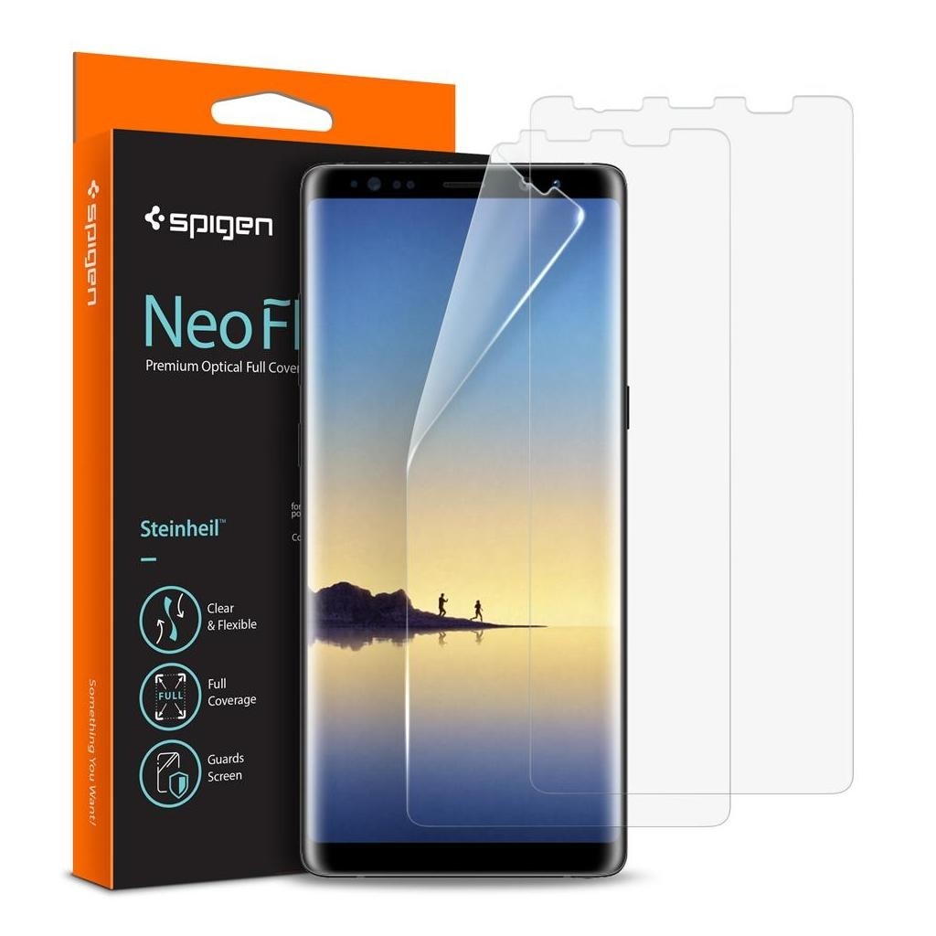 Spigen® (x2Pack) Neo Flex™ HD 587FL22104 note 8