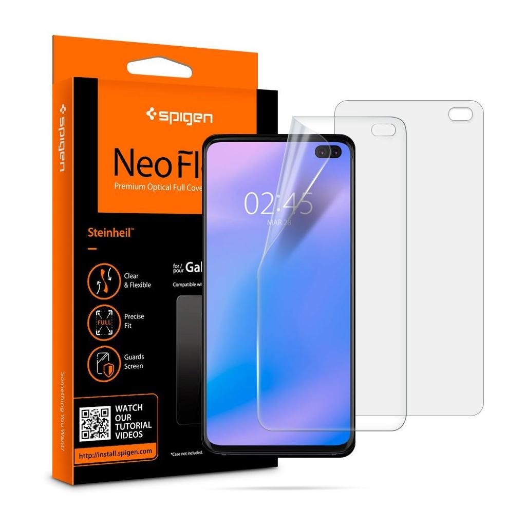 Spigen® (x2Pack) Neo Flex™ HD 606FL25695 s10 plus