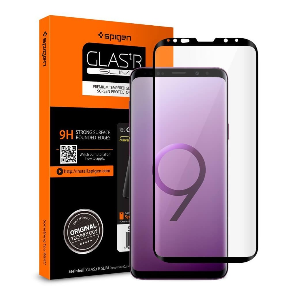 Spigen® GLAS.tR™ Curved Full Cover HD 592GL22820 s9