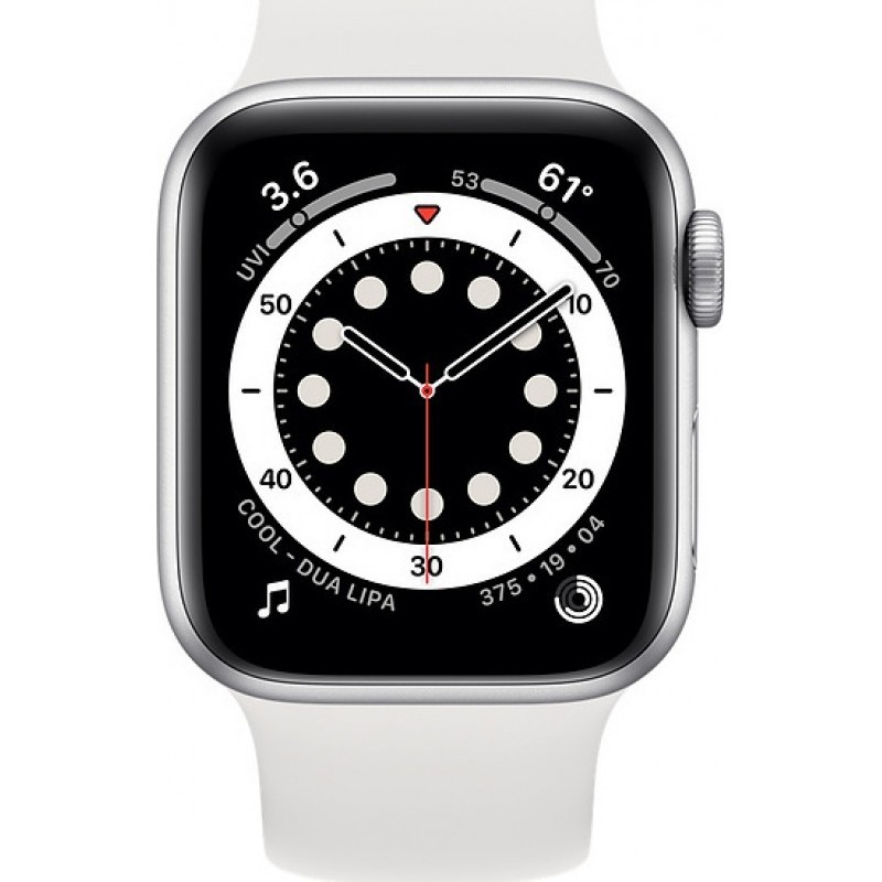 Apple Watch Series 6 Aluminium 44mm (White) (MOOD3BS/A)