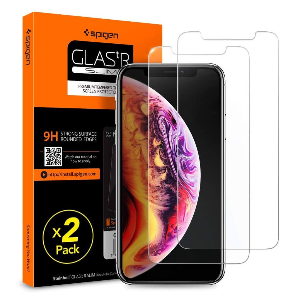 Spigen® (x2Pack) GLAS.tR™ 057GL22565 x.xs