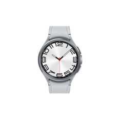Samsung Galaxy Watch6 Classic Bluetooth Stainless Steel 47mm Αδιάβροχο με Παλμογράφο (Silver) SM-R960NZSADBT
