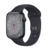 Apple Watch Series 8 Aluminium 41mm Αδιάβροχο με Παλμογράφο (Midnight with Midnight Sport Band) MNP53GK/A (ΕΓΓΥΗΣΗ ΑΝΤΙΠΡΟΣΩΠΕΙΑΣ)